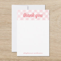 It's a Girl Gingham Baby Shower