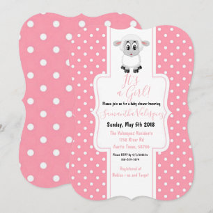 It's a Girl Invitation