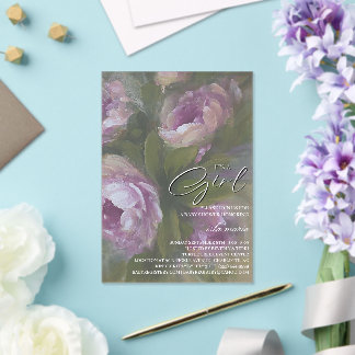It's A Girl - Invitation
