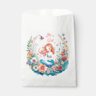 It's a Girl Mermaid Themed Baby Shower Favour Bags