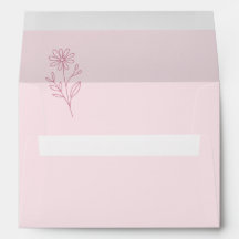 It's A Girl! Minimalism Pastel Pink Baby Shower