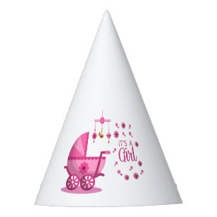 It's A Girl Party Hat