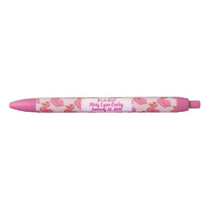 It's A Girl Pink Duck Pens