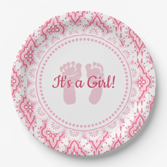 baby shower plates