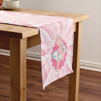 "It's a Girl!" Short Table Runner