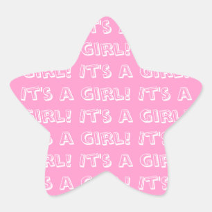 It's A Girl! Sticker