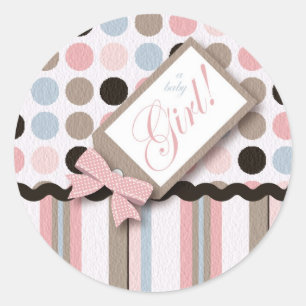It's A Girl! Sticker