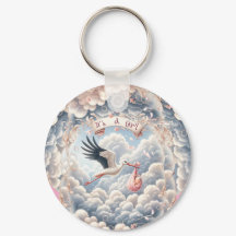 IT'S A GIRL STYLEDBYTRREAL KEYCHAIN