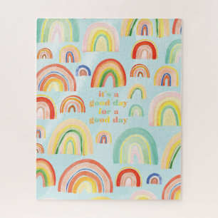 It's a Good Day for a Good Day Rainbow Jigsaw Puzzle