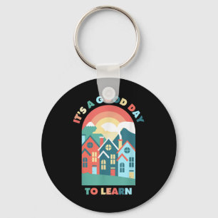 Its A Good Day To Learn Teacher Back To School Mot Key Ring