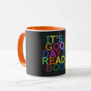 it's a good day to read a book mug