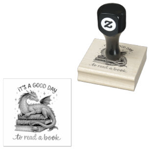 It's A Good Day To Read A Book Rubber Stamp