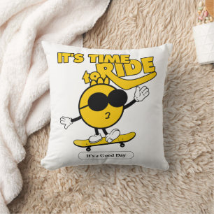 It's a good day to ride cushion