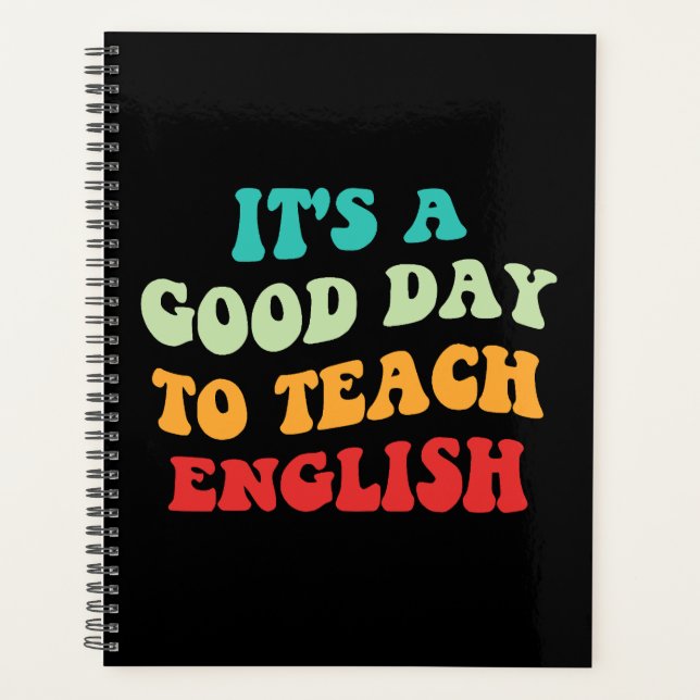 It's A Good Day To Teach English I Planner (Front)
