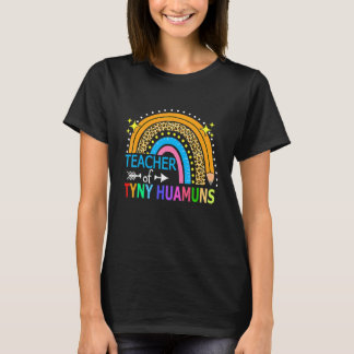 It's A Good Day To Teach Tiny Humans Teacher Boho T-Shirt