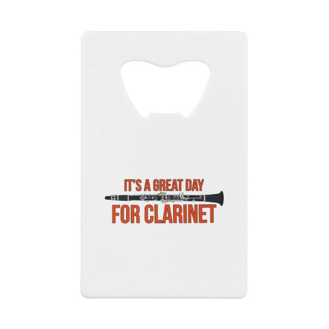 It's A Great Day for Clarinet (Front)