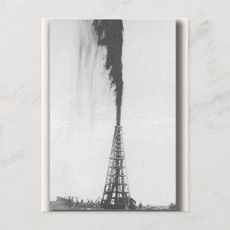 It's a Gusher Postcard