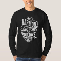 It's A Harmon Thing