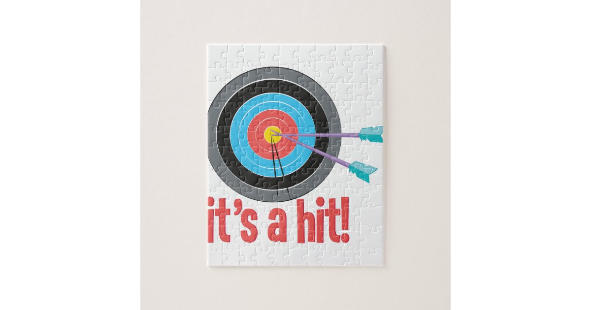 Its A Hit Jigsaw Puzzle Zazzle