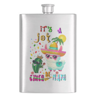 It's A Joy Cinco De Mayo Hip Flask