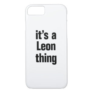 its a leon thing iPhone 8/7 case