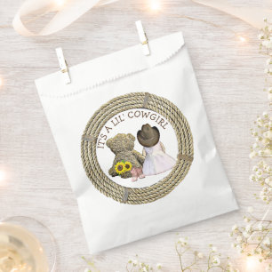 It's a Lil' Cowgirl Baby Shower    Favour Bags