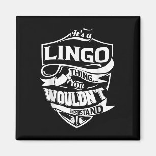 Its A Lingo Thing Gifts  Magnet