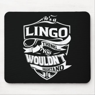 Its A Lingo Thing Gifts  Mouse Mat