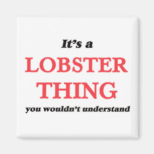 It's a Lobster thing, you wouldn't understand Magnet