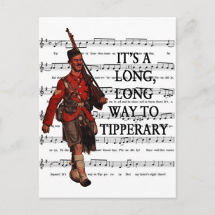 It's A Long Way To Tipperary Postcard