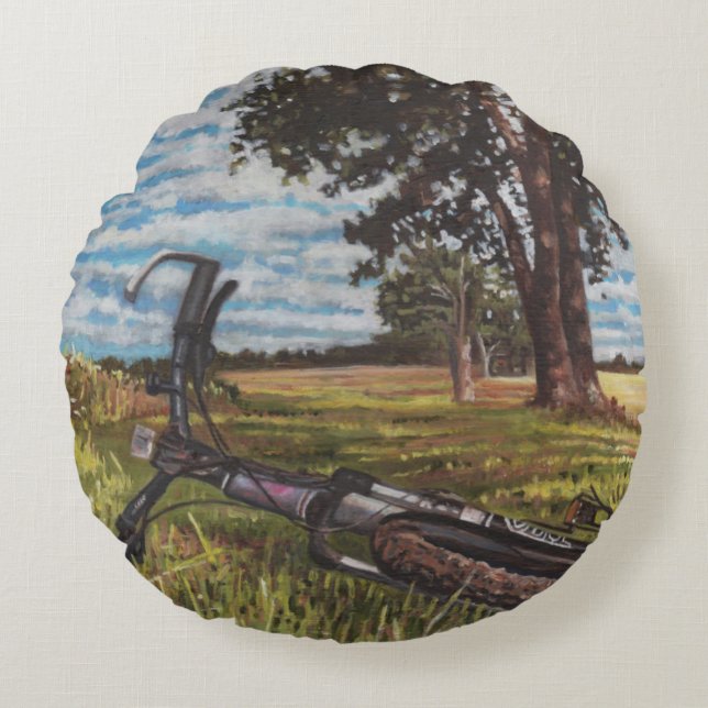 It's a lovely day... 2013 round cushion (Front)