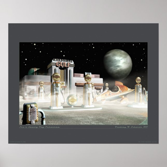 "It's a Lovely Day Tomorrow" poster (20x16") (Front)