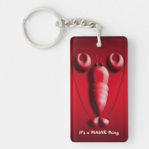 It's a Maine Thing Adorable Red Lobster Key Ring