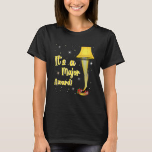 It's A Major Award Funny Xmas Tee Christmas Leg La