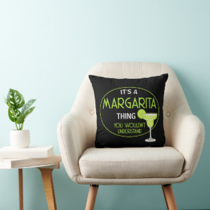 Its A Margarita Thing Mixologist Cocktail Cushion