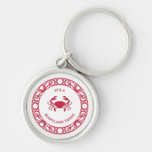 IT'S A MARYLAND THING (CRABS) KEY RING