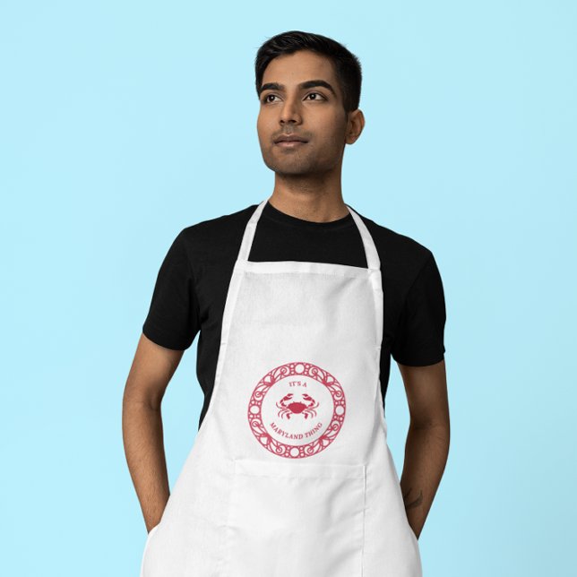 IT'S A MARYLAND THING (CRABS) STANDARD APRON (Creator Uploaded)