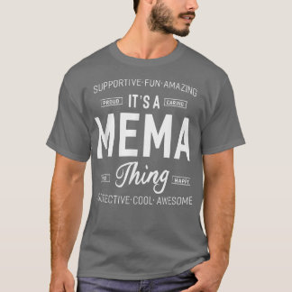 It's A MeMa Thing Gift Grandma Women  T-Shirt