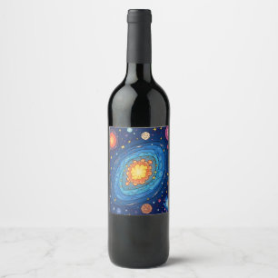 It's a milky way bottle. wine label