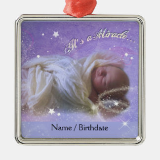 It's a Miracle Baby Metal Tree Decoration