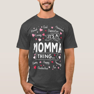 It's a Momma Thing Funny Sayings Cute Grandma Moth T-Shirt