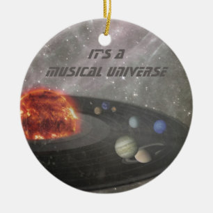 It's a Musical Universe Ceramic Tree Decoration