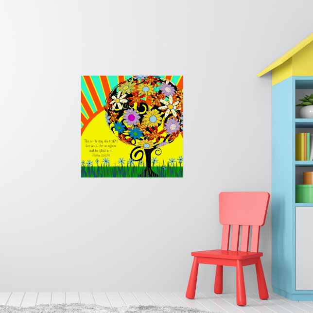 It's a New Day This Is the Day The Lord Made Poster (Nursery 1)