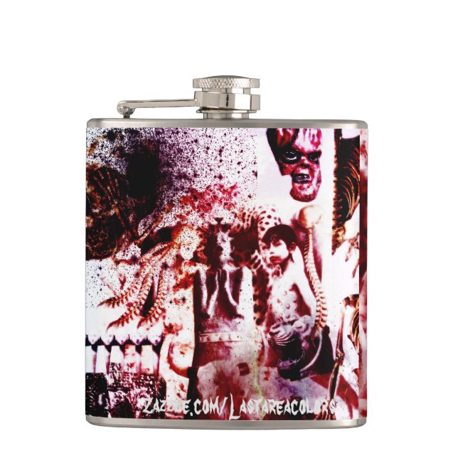 It's A Nightmare-Flask Hip Flask (Front)