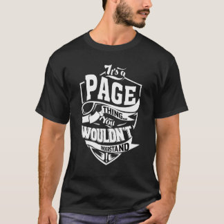 It's A Page Thing T-Shirt