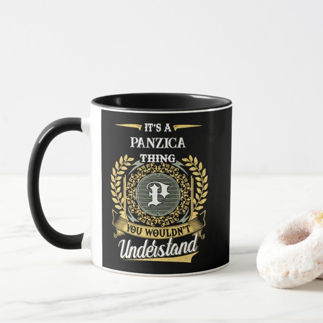 It's a PANZICA Thing You Wouldn't Understand Mug (With Donut)
