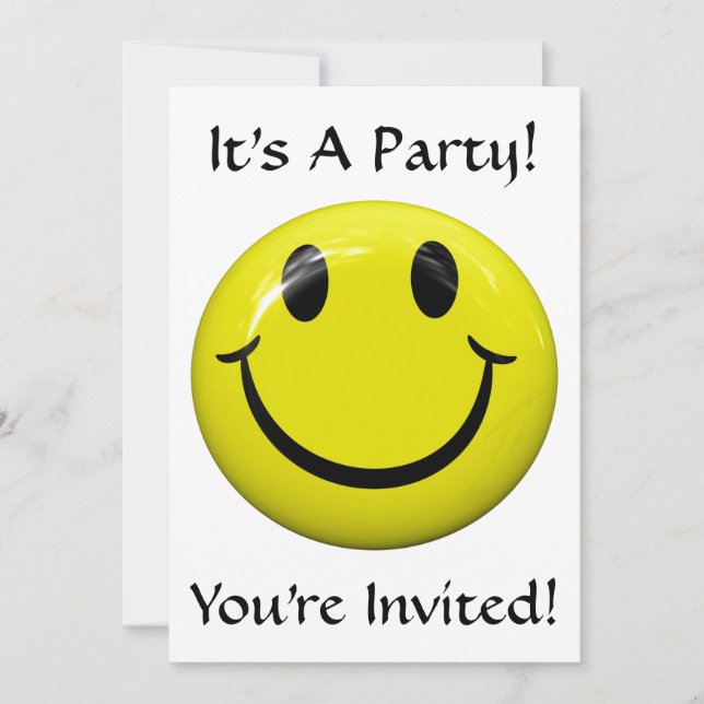 It's A Party! Invitation (Front)