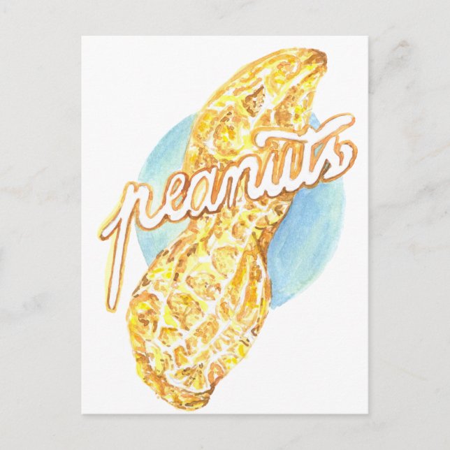 It's a peanut postcard (Front)