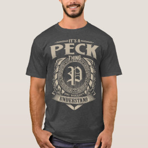 Its A PECK Thing You Wouldnt Understand Name Vinta T-Shirt