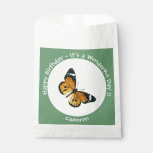 It's a Plain Tiger / African Queen Butterfly Party Favour Bags
